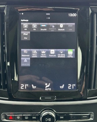 Volvo S90 cena 129900 przebieg: 71045, rok produkcji 2019 z Radzymin małe 154